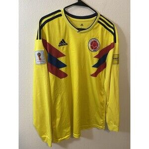 Colombia 2018 Shirt Jersey Adidas L Mens Home Football Soccer World Cup Russia
